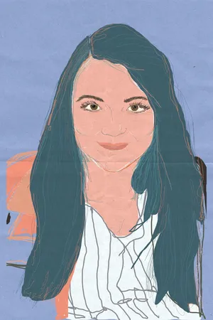 Hand-drawn portrait of Jordan Williams